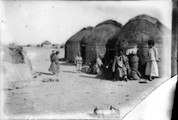 1897 09 18 Turkménistan Merv un aou - village fortifié - et ses habitants