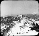 1904 Savoie massif de Belledonne Panorama du Puy Gris 2908 m le Mont-Blanc