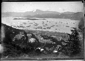 1898 08 02 Chine Hong Kong rade vue du funiculaire
