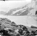 1909 08 26 Suisse Concordia hutte 2850m en attendant le beau temps vue vers l'Eggishorn