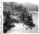 1929 09 21 Ouganda Bufundi embarquement sur le lac Bunyoni côte ouest
