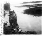 1929 09 25 Ouganda Buganga — lac Victoria — embarquement pour Jinja