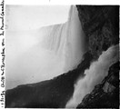1931 11 22 Canada Niagara chutes du fer à cheval vues du tunnel