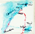 1933 06 25 Norvège Norvège carte du Nord