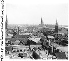 1933 06 26 Danemark Copenhague vus du haut de la Tour ronde vers le sud