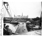 1933 06 27 Danemark Elseneur château de Kronborg vu de la passerelle du Meonia