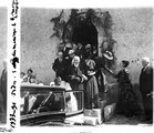 1933 08 29 Isdes Loiret sortie de messe