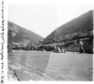 1936 09 20 Grèce, huttes à maïs, entrée de la gorge de la Neretva