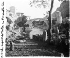 1936 09 20 Bosnie-Herzégovine Mostar le pont vu d'un cimetière turc