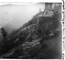 1926 09 02 Ardèche ensemble des ruines du château de la Tourette