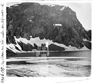 1906 08 19 Norvège les glaces au déversoir Djupvand 1004m avec le Grasdalsegg