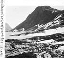 1906 08 09 Norvège  Le Djupvand (1004 m) et le Grasdalsegg (1570 m)