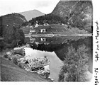 1906 08 12 Norvège Reflets sur le Movand