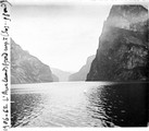 1906 08 13 Norvège L'Aurlandsfjord supérieur ( Sognefjord)