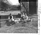 1906 08 17 Norvège déjeuner de moissonneurs près de  Seljostad