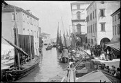 1905 08 13 Italie Chioggia le canal dans la direction du pont