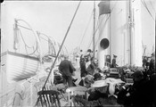1903 07 09 Calais à bord du Queen bateau à hélices et turbines à vapeur