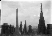 1903 07 22 Glasgow dans le cimetière