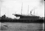 1903 07 24 Liverpool Steamer entrant dans Huskisson Dock