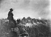 1905 07 Italie Dolomites  Drei zinnen – vu du Monte Cadini