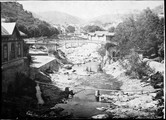 1901 08  Lozère Route de Bleymard à Allais, dégâts de l'innondation de sept 1900