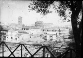 1900 04 12 Italie Rome  Le Forum, vu du Palatin