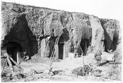 1898 11 Chine  Ts'ouen Maisons sous Loess