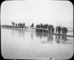 1899 01 Chine Ts'ing Ling, pont de Tchao Kia en réparation