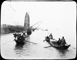 1899 03 Chine  pêche sur le fleuve bleu, avant Tchan Fou