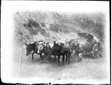 1898 11 Chine Passe de Han Hoo Ling  voiture pénible