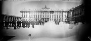 1912 04 01 Espagne Madrid le palais royal la parade