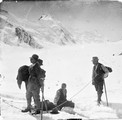 1909 08 25 Suisse le grand glacier d'Aletsch et l'Aletschhorn 4195m enfin de l'eau