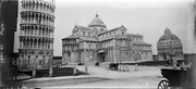 1911 04 24 Italie  Pise avec le dôme la tour le baptistère