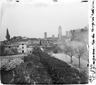 1911 04 22 Italie San Gimignano vue des remparts intérieurs