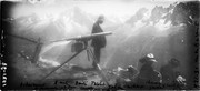 1921 07 25 Chamonix vue sur les aiguilles depuis le sommet du Brévent