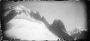 1921 07 23 Chamonix vue des Grands Montets l'Aiguille Verte les Dru le Mont-Blanc