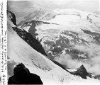 1922 08 09 vue prise  sur l'arête du mont Pourri 3550 m glacier de la Vanoise
