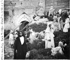 1924 04 27 Maroc Fez dépôt de bois porte Babguissa