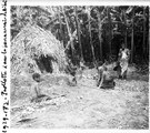 1929 09 16 Congo route de Kibati à Goma huttes et indigènes dans les bananiers