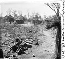 1929 08 13 Zimbabwe Kwekwe le village de paillotes près du pont de la Sabakwe