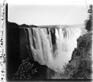 1929 08 18 Zimbabwe Victoria Falls la cataracte principale vue de la rive sud