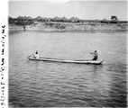 1929 09 04 Congo Bukama indigènes en pirogue sur la rivière Lualaba