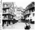 1930 07 07 Colmar vieilles maisons près du Kufhaus