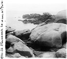 1932 08 03 Bretagne Ploumanach la plage et les rochers de St Guirec