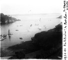 1932 08 02 Bretagne Brehat le port clos de la fenêtre de l'hôtel Lucas