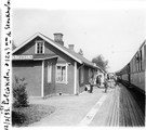 1933 07 12 Suède Polcirkeln à 1243 km de Stockholm