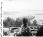 1933 07 08 Norvège Oslo le fjord vu du restaurant d'Ekeberg Renée L.R