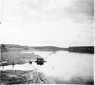 1933 07 02 Finlande la Kymi vue de la passerelle du Woikka