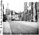 1935 08 20 Avallon Saint-Lazare et la tour de l'horloge