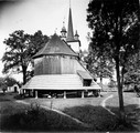 1926 10 13-25 Pologne Silésie Komorowice près de Bielitz - église en bois de mélèze